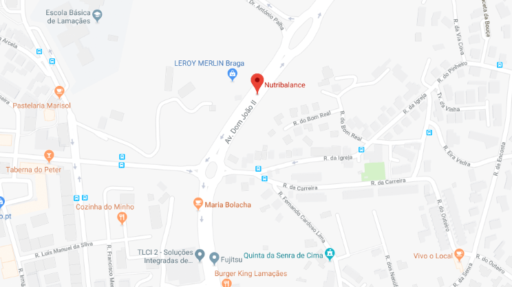 mapa clínica Braga